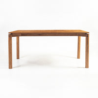 Classic Solid Wood Dining Table with Refined Four-Leg Design