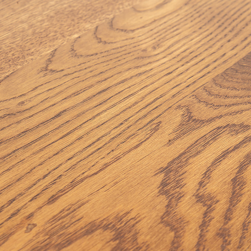 Classic Solid Wood Dining Table with Refined Four-Leg Design