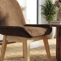 Elegant Solid Wood Dining Chair with Upholstered Comfort