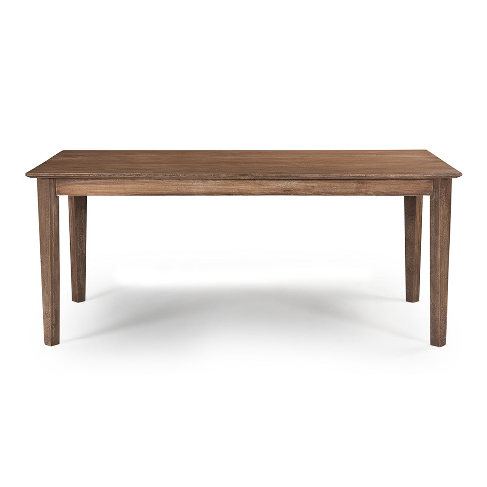 Royale Grain Solid Wood Dining Table with Tapered Leg Design