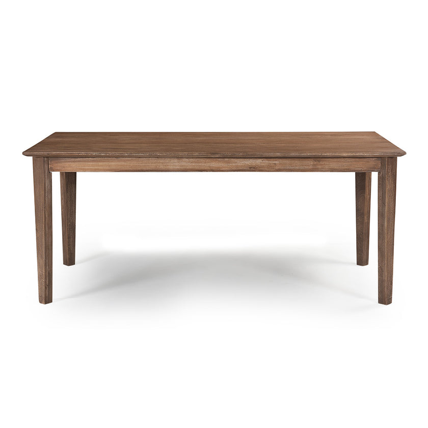 Royale Grain Solid Wood Dining Table with Tapered Leg Design