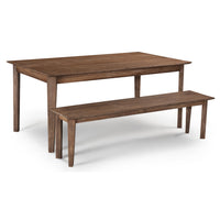 Royale Grain Solid Wood Dining Table with Tapered Leg Design