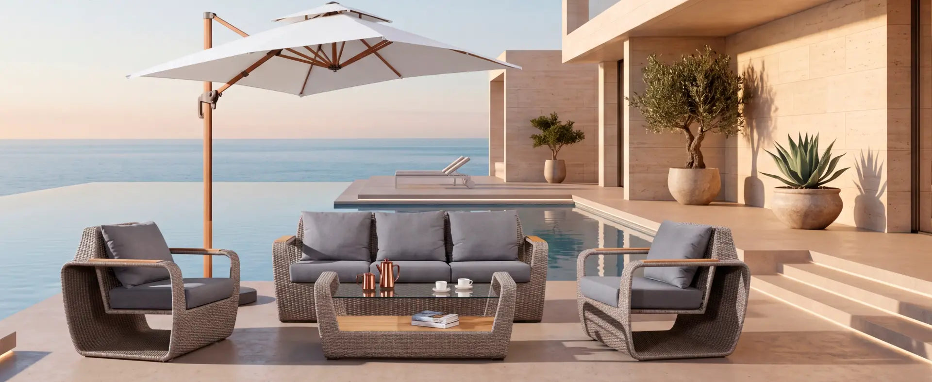Resort living, at home