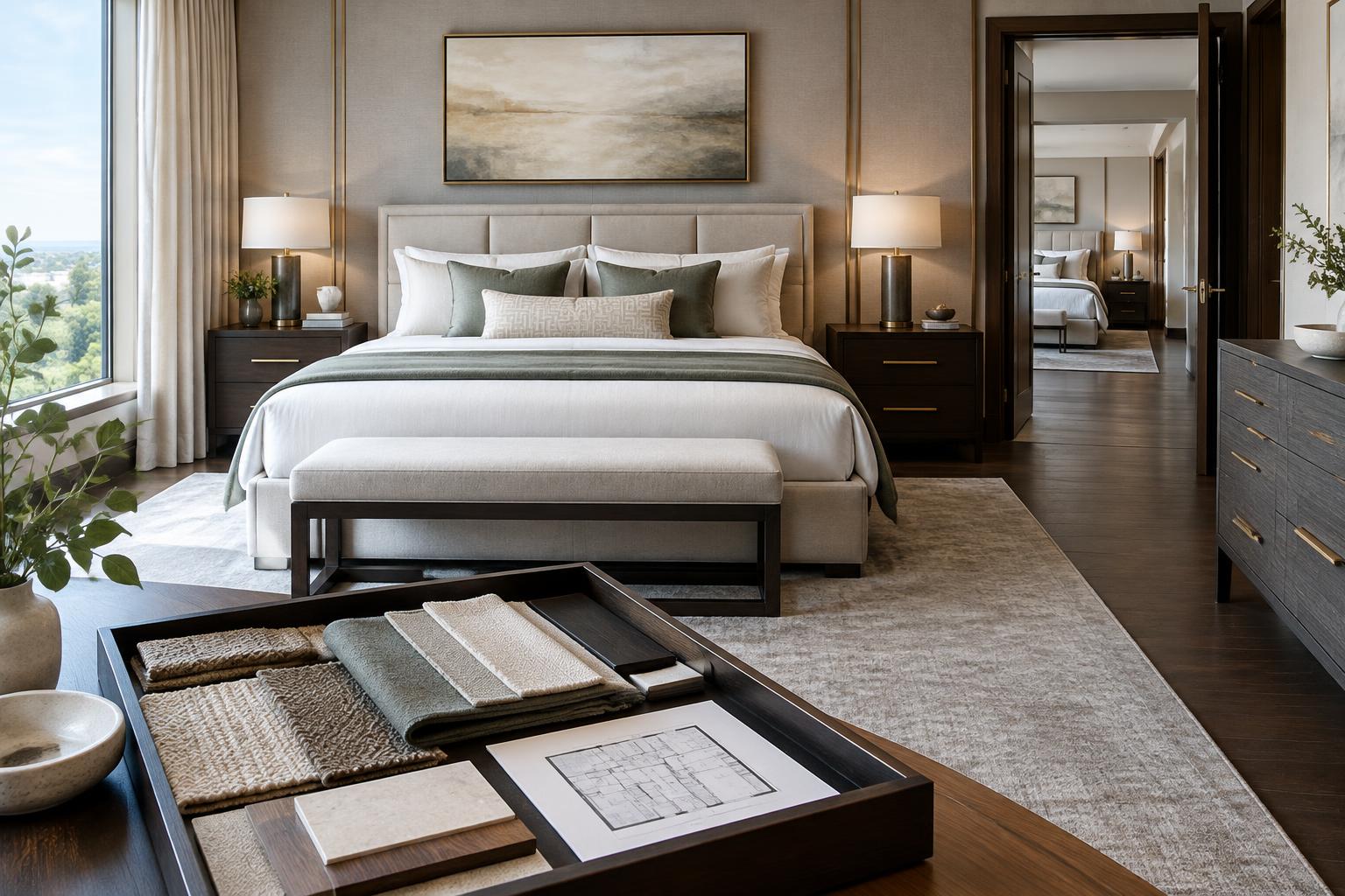 Bedroom commercial furnishing project